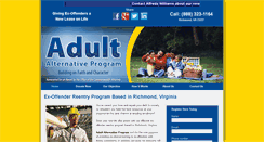 Desktop Screenshot of adultalternativeprogram.com