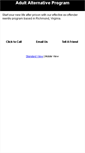 Mobile Screenshot of adultalternativeprogram.com